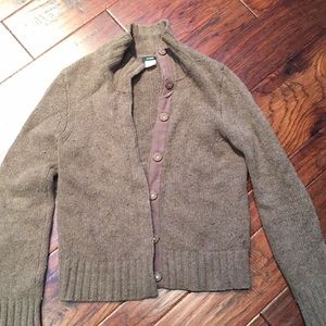 Cozy brown snack cardigan
